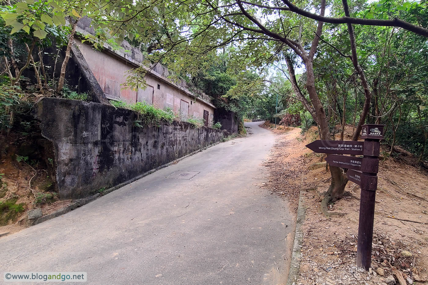 War Time Trail - WNC Gap Station 2 - Magazine Storage